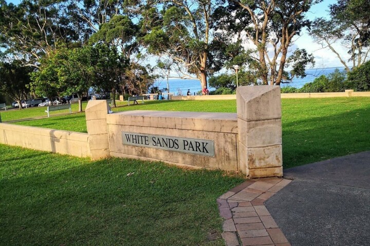 white sand park