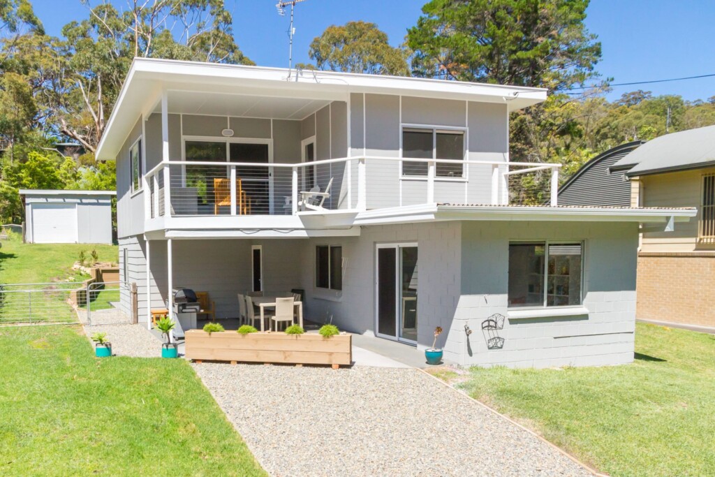 Modern exterior of Bay Breeze at Blenheim Beach, Vincentia