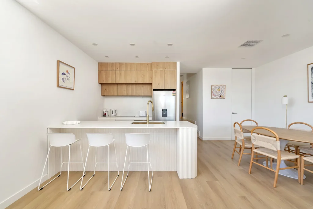 Bright modern kitchen at Blanca Beach House 2, Vincentia