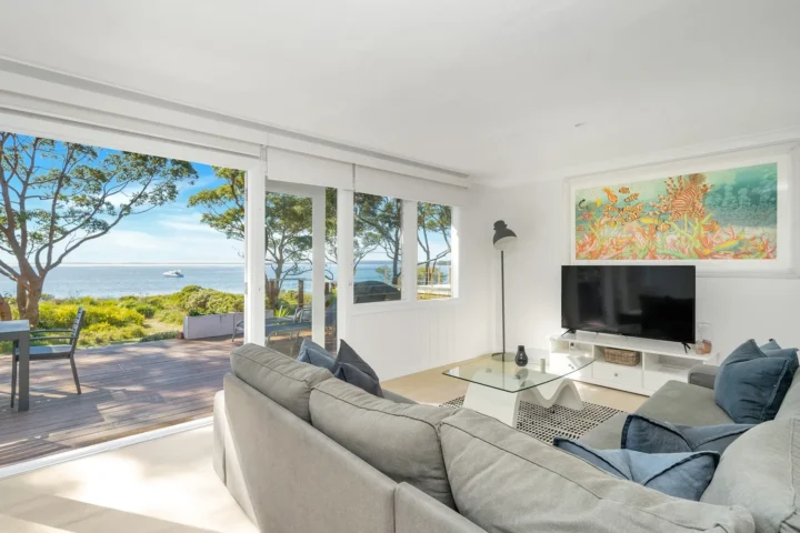 rental house with beachfront view