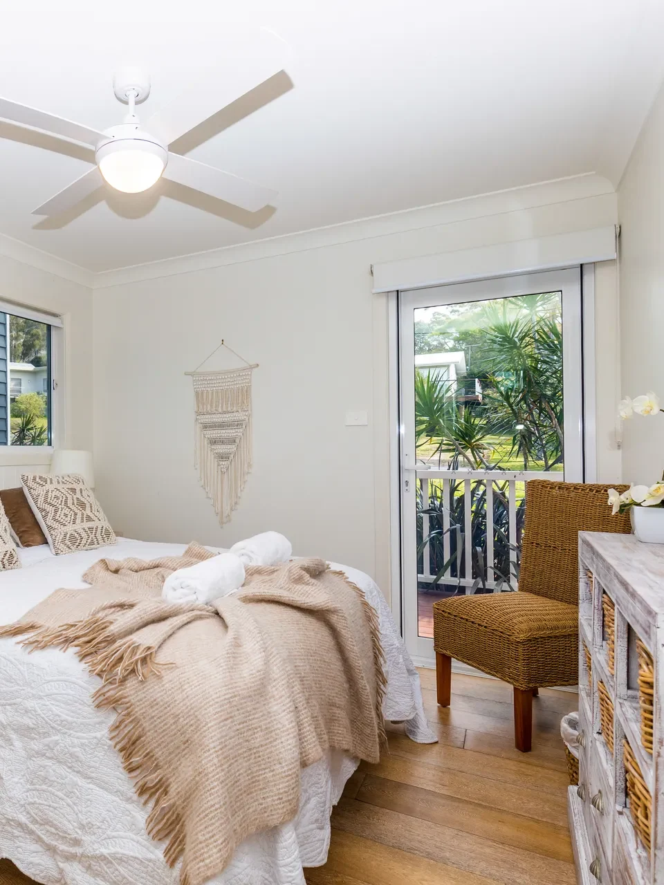 luxury bedroom with elegant settings