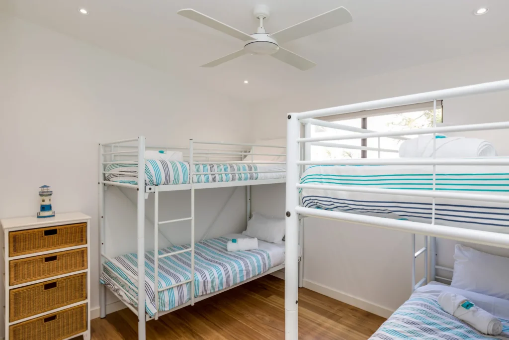 bunk beds for children in hyams beach