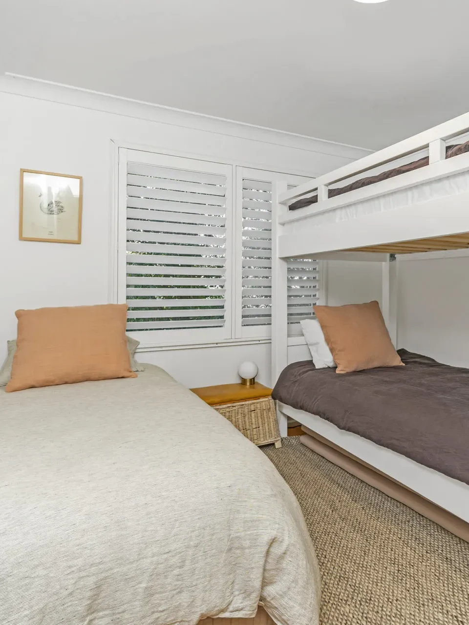bedroom for children in hyams beach
