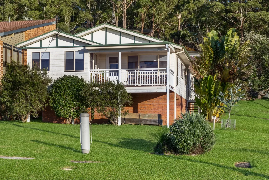 exterior layout accommodation in hyams beach