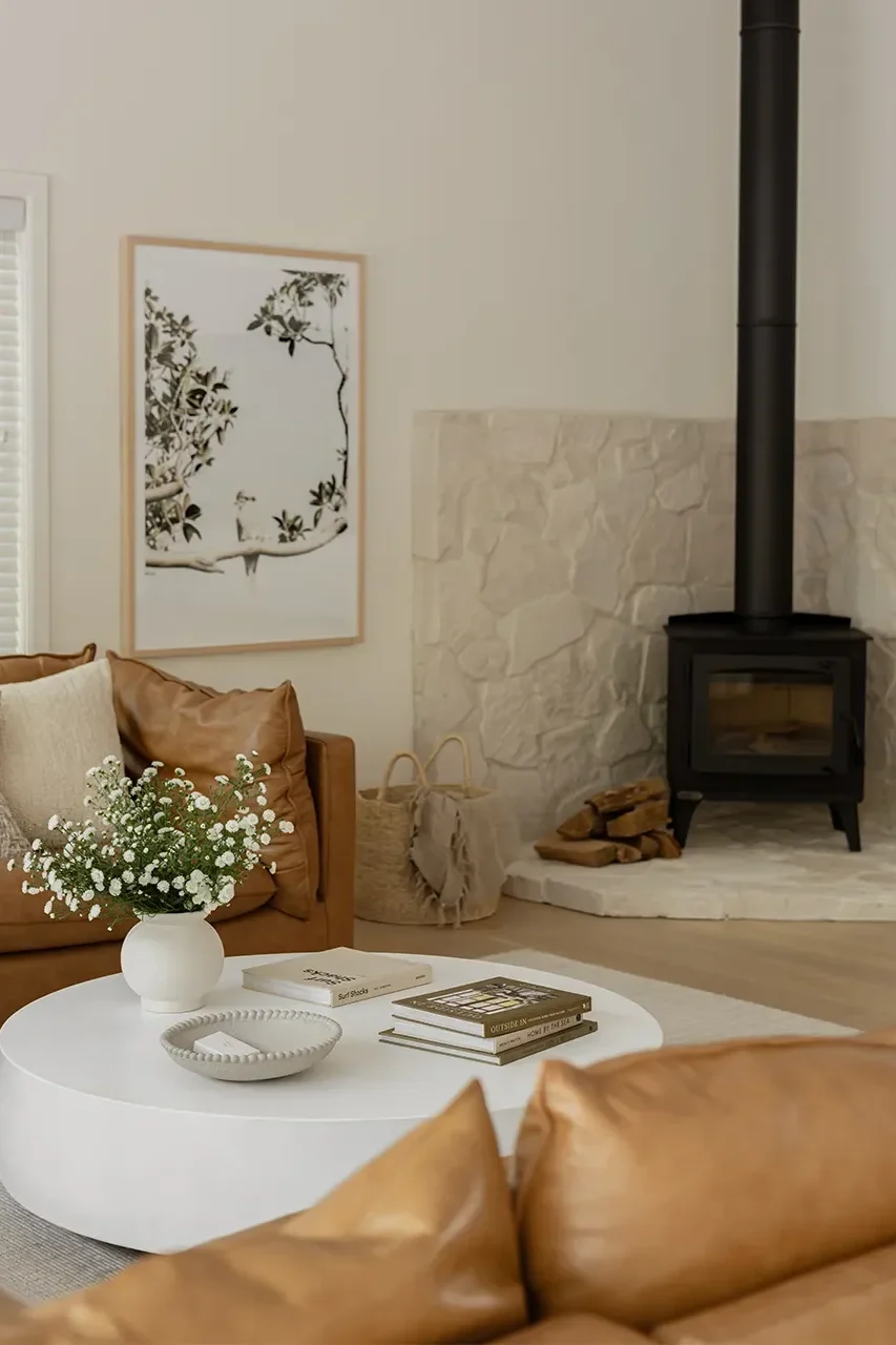 luxurious living room design in hyams beach