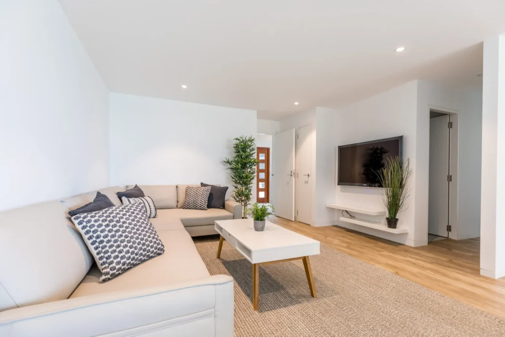 warm living area for family gatherings