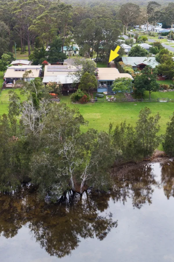 erowal bay, looking at the lakehouse at erowal bay