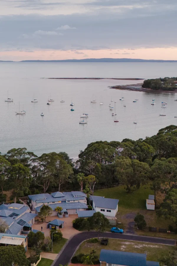 coastline of callala bay