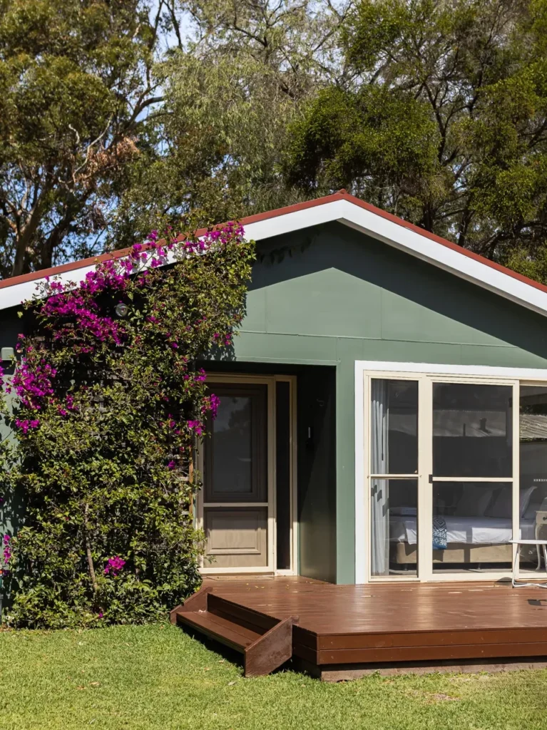 Vintage-style exterior of Tapalla Point at Huskisson