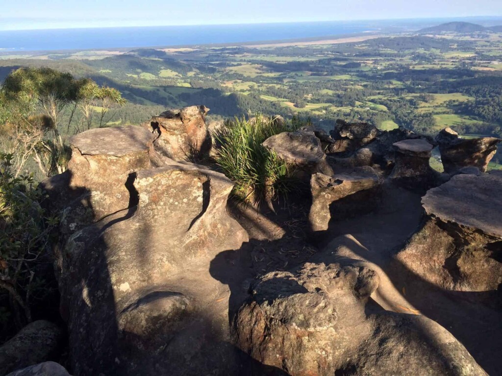 scenic lookout at Drawing Room Rocks