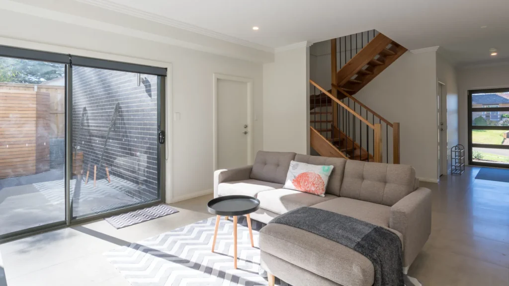 living room accommodation in gerringong
