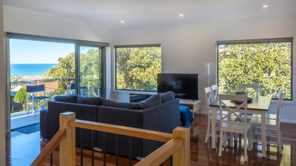 staying at beachfront accommodation in gerringong

