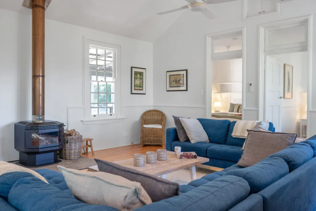 expansive living room or family gatherings